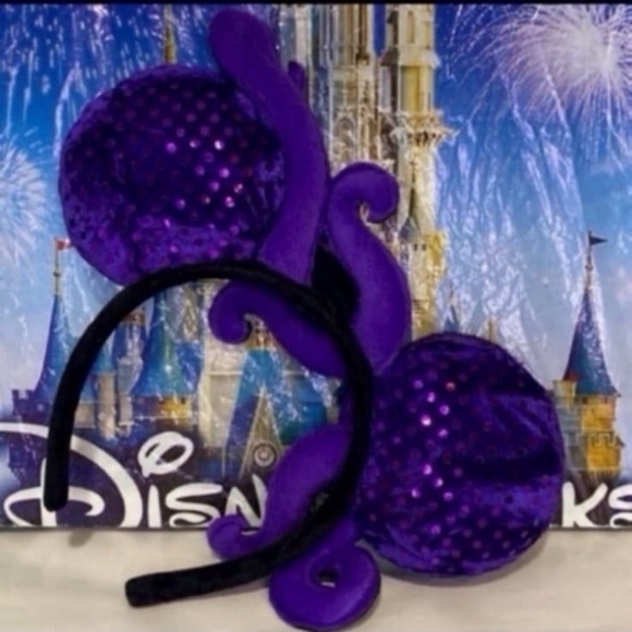 Disney parks ursula and evil queen villains ears SET - Picture 6 of 6